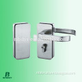 office glass door lockable handle, door handle lock, lever door lock